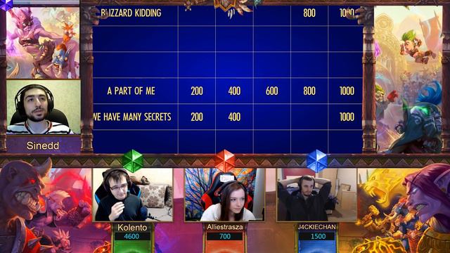 Kolento, Alliestrasza and J4CKIECHAN in an intellectual HS show SIGame. Season 4, Episode 2. смотреть онлайн