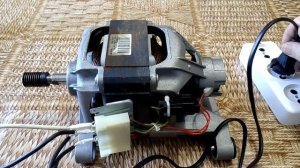 Как подключить двигатель от стиральной машины автомат к 220 в ? Пошаговая инструкция.