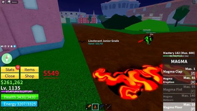 AWAKENING MAGMA FRUIT (TUTORIAL + REVIEW) BLOX FRUITS