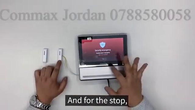 How to connect your mobile with commax intercom شبك الموبايل مع الشاشة смотреть онлайн