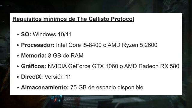 The Callisto Protocol, Requisitos para PC y... DENUVO ??? смотреть онлайн