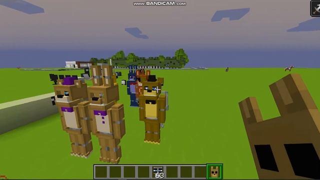 Fnaf MOD review 1.16.5 Minecraft java смотреть онлайн