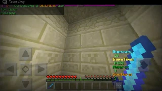 "Minecraft PE" HIDE AND SEEK|2x Seeker| смотреть онлайн