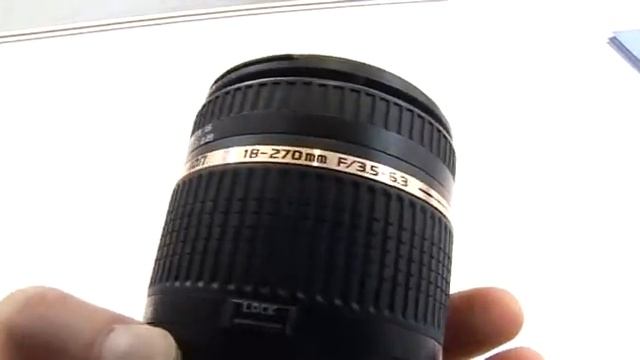 Объектив Tamron 18-270 Презентация на PhotoWebExpo Ru