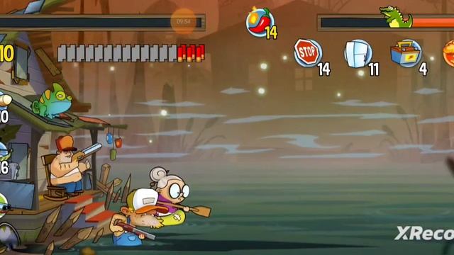 Коплю на пульт от ядерки день 4/Я наконец то сбросил 250кт тротила на какадилов.Swamp Attack Tomato