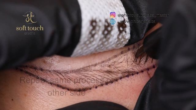 FULL MICROBLADING PROCEDURE ( STEP BY STEP TUTORIAL) смотреть онлайн