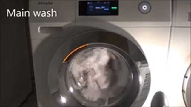Miele W1 Excellence WER875WPS - Stain Test "Fruit" (Full cycle) смотреть онлайн