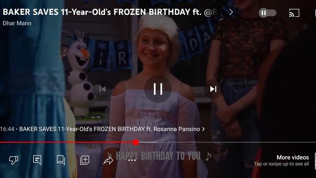 React To Dhar Mann Baker Save 11 years old frozen Birthday! Reaction смотреть онлайн