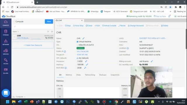 Alternatif VPS Murah, Install CHR, Lisensi P Unlimited, IP Public Static! смотреть онлайн