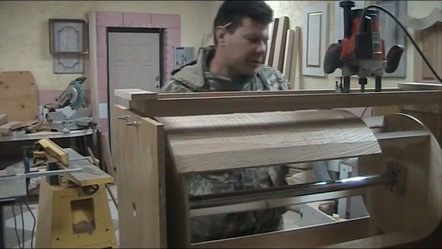 Фрезеровка радиусной филёнки смотреть онлайн