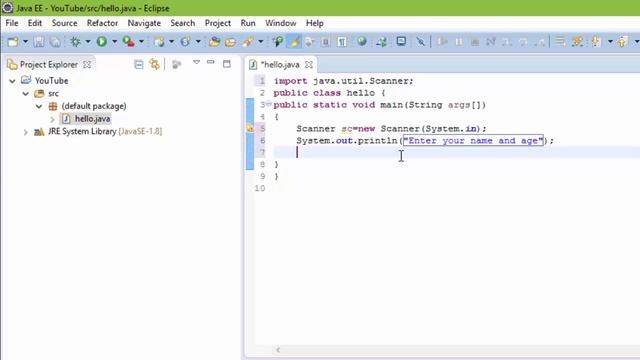 Java Programming Tutorial - 3 - Getting User Input смотреть онлайн