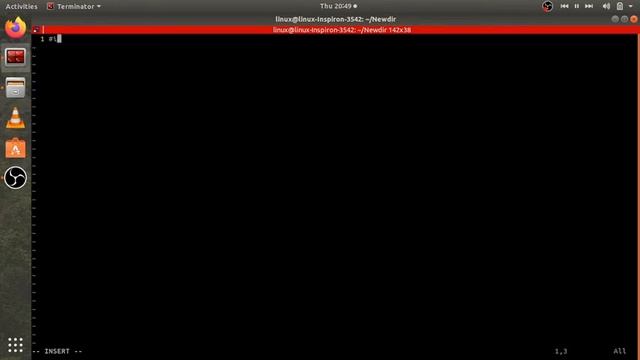 How to create directory and start writing your first C program in linux смотреть онлайн