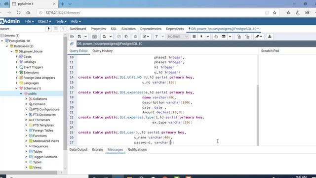 Database - Power Houser Management System (Postgres) смотреть онлайн