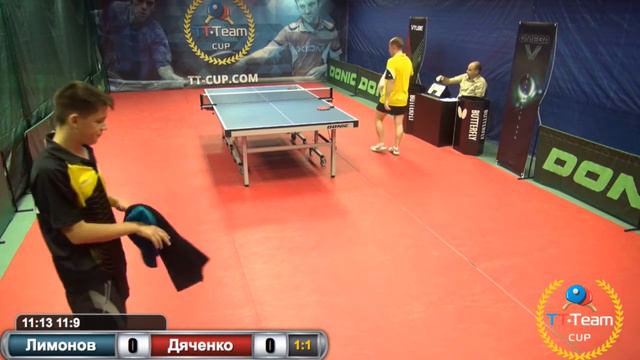 Лимонов - Дяченко. 3 сентября 2015.TT Cup смотреть онлайн