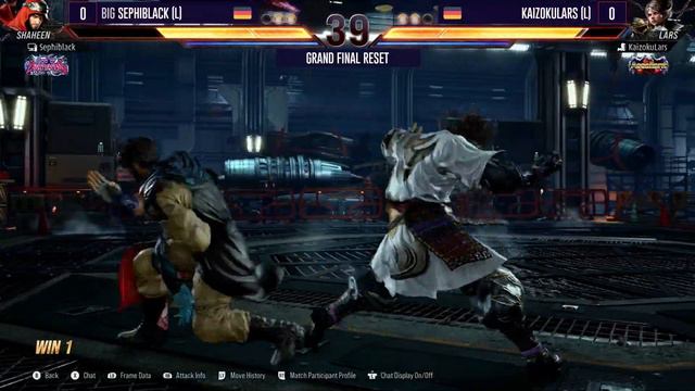 SET & RESET #2 - TEKKEN 8 - Grand Final - Sephiblack (Shaheen) vs KaizokuLars (Lars) смотреть онлайн