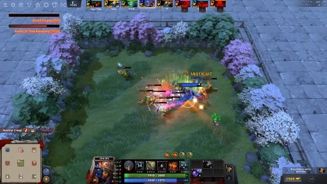 Dota 2 - Custom Hero Chaos - Multicasting Life Siphon смотреть онлайн