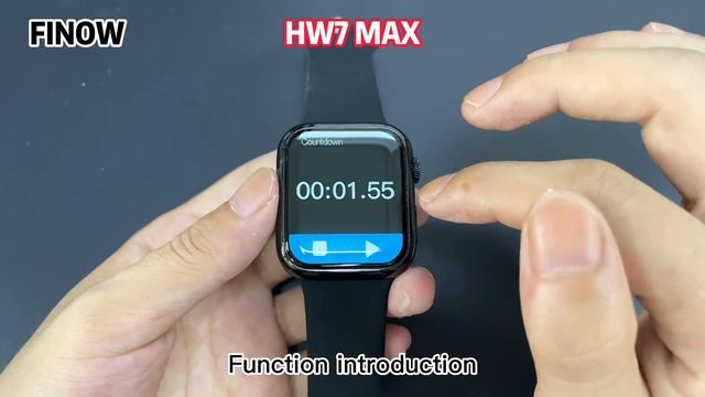 Original Finow HW7max Smart Watch 1.99inch Display Unbox&Review, Best Watch Series 7 PK DT7 MAX S7 смотреть онлайн