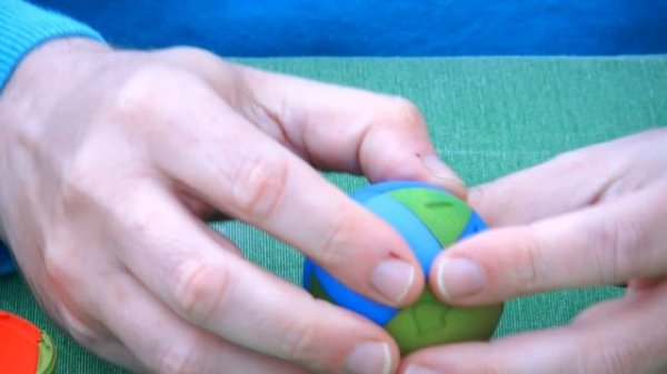 Matryoshka Spheres Puzzle first prototype (Shapeways)