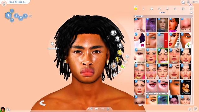 The Sims 4 CAS + Male CC Links + Sim DL смотреть онлайн