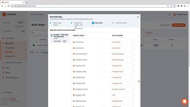 How to Run a Bulk Skip using LevelUp Skip Tracing смотреть онлайн