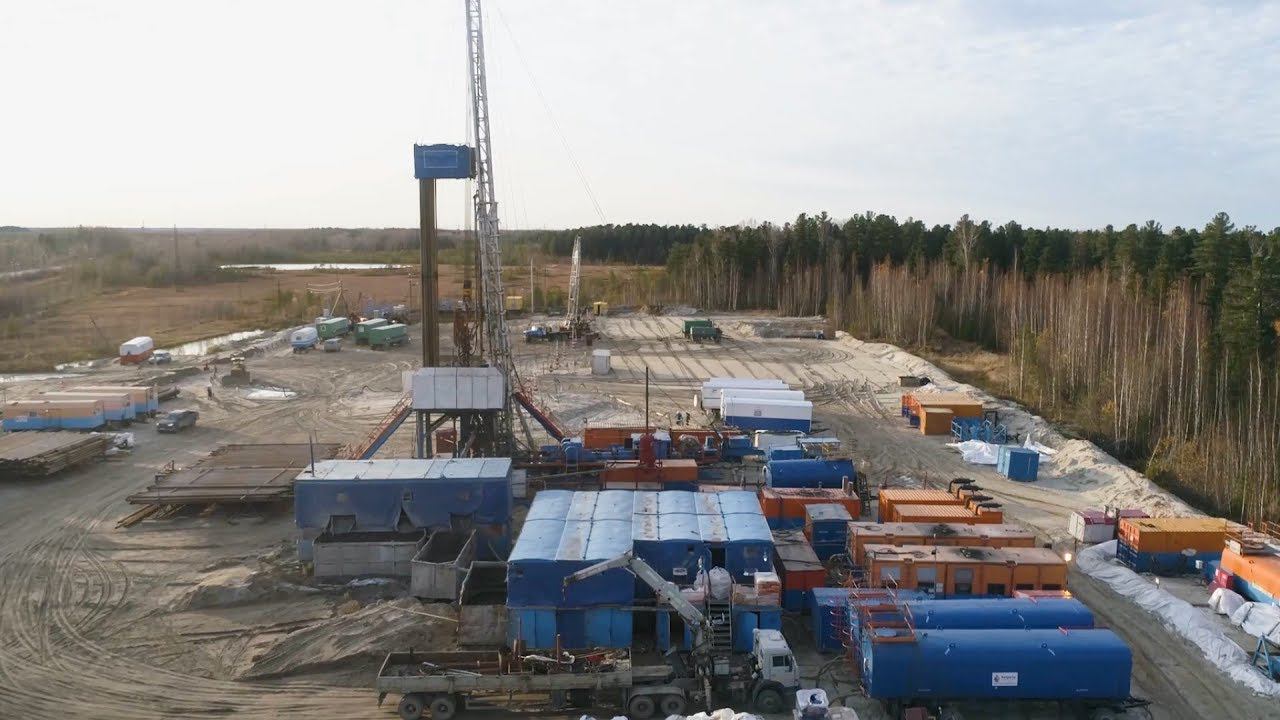 Бурение нефтяных и газовых скважин.Drilling company. смотреть онлайн
