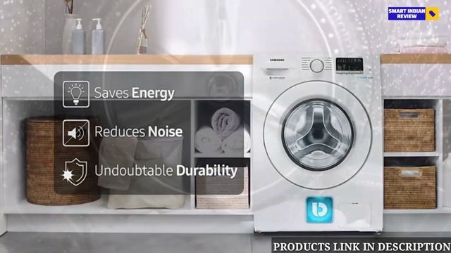 Best front loading washing machine under 25000 in India 2024| Top 4 fully automatic washing machine смотреть онлайн