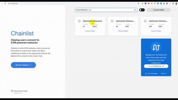 Как быстро добавить в Metamask блокчейн сети BSC Polygon Matic Optimism Arbitrum Aurora Moonbeam?