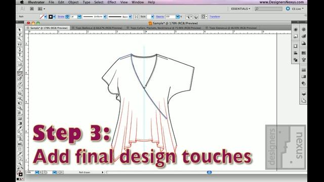 Easy Fashion Design Sketching With Templates