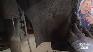 установка брызговиков на Geely manjaro