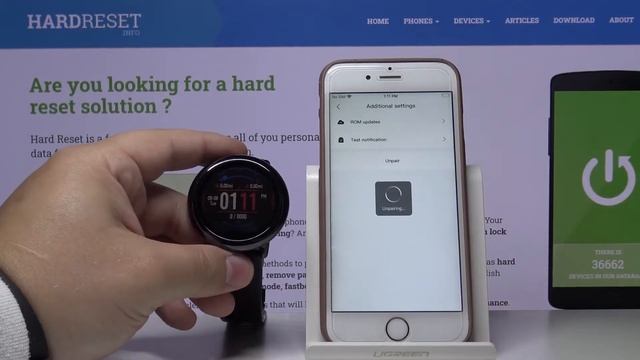 How to Unpair Xiaomi Amazfit Pace from Smartphone - Disconnect Devices смотреть онлайн