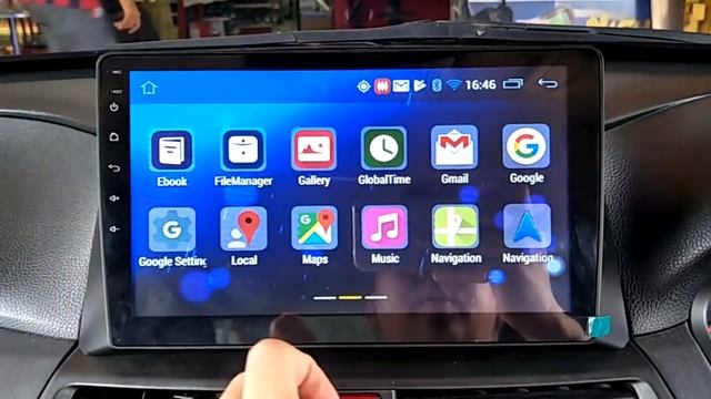 Honda Accord 2008 - Cogoo 10 1 inch Big Screen Android GPS HD Player смотреть онлайн
