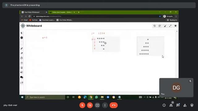 Star Pattern 1 in Java Tamil by MK#placements #javatamil смотреть онлайн