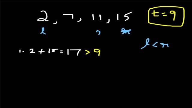 Placement Essentials - Two Sum 2 - Two Pointer Approach - Leetcode 167 - tamil смотреть онлайн
