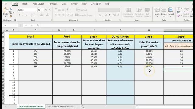 How to Use the BCG Matrix Excel Template смотреть онлайн