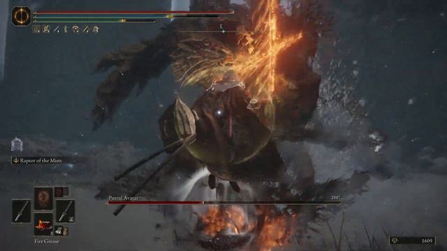 Dual Nagakiba Katana On Fire Vs Snowfield Erdtree Avatar [Elden Ring] смотреть онлайн