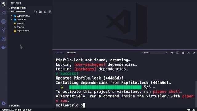 10.4 - Pipenv смотреть онлайн