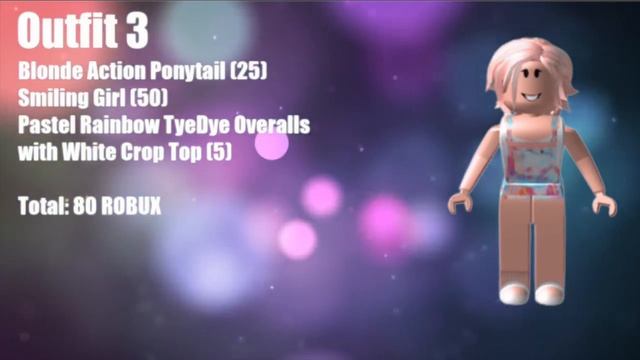 ROBLOX CHEAP AND CUTE OUTFITS (WITHIN 100 ROBUX) ||Girls Edition смотреть онлайн