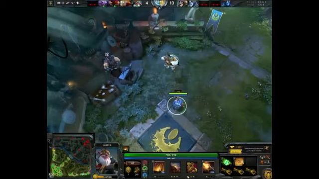 Жесткое рубилово : DOTA - 2 (кооператив) смотреть онлайн