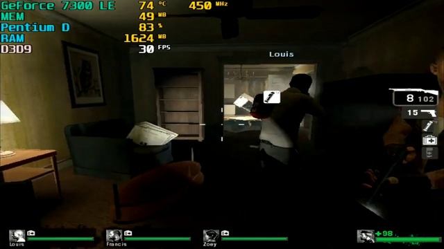 Left 4 Dead 1 | Intel Pentium D 3.00 Ghz | 3Gb Ram | Test Game Low-End Pc смотреть онлайн