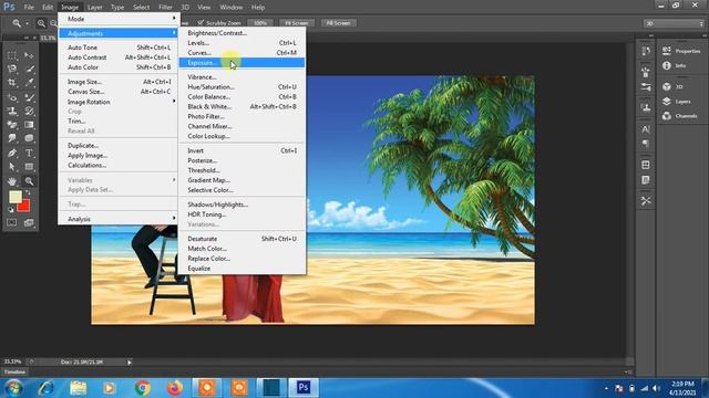 How to Use Image Menu Photoshop | Lear Complete Photoshop смотреть онлайн