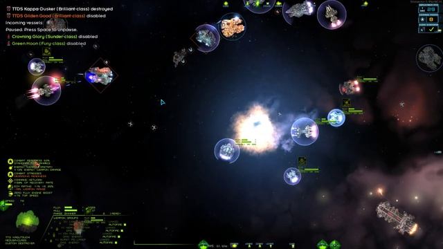 Starsector - Sample fleet vs unusual remnant fleet смотреть онлайн