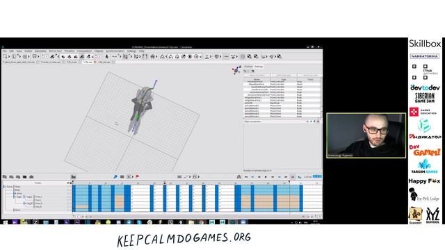 Создаем физически корректную анимацию в программе Cascadeur