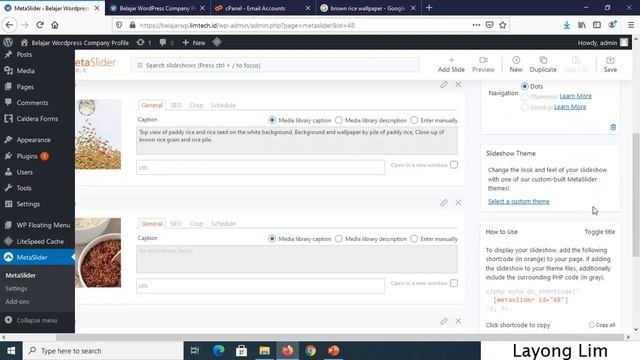 SLIDER MUDAH DENGAN ADD-ON PLUGINS - METASLIDER PADA WORDPRESS смотреть онлайн