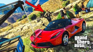 ГТА 5 МОДЫ РЕАЛЬНАЯ ЖИЗНЬ УГНАЛ ДОРОГУЮ LA FERRARI #6 ! ОБЗОР МОДА В GTA 5 ИГРЫ МУЛЬТИК ВИДЕО MODS