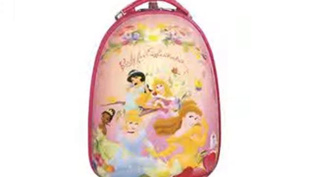 пластиковый детский чемодан на колесах Heys Disney Roller Princess смотреть онлайн