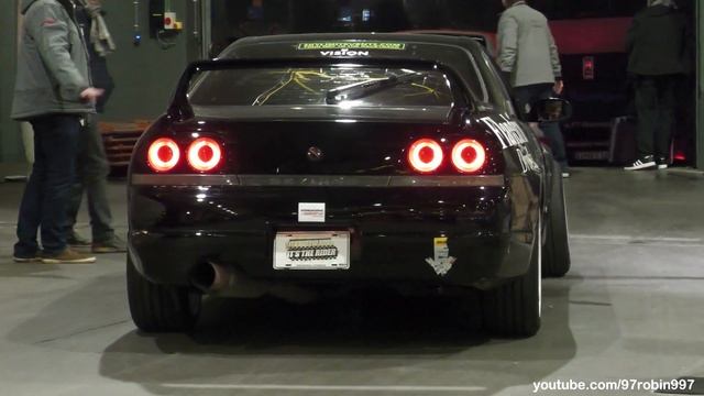 Racing Cars Leaving A Carshow | International RacingShow 2024