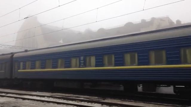 Отправление поезда Киев-Одесса со станции Киев-Пассажирский смотреть онлайн