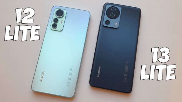 XIAOMI 12 LITE VS 13 LITE - СТОИТ ЛИ ПЕРЕПЛАЧИВАТЬ? ПОЛНОЕ СРАВНЕНИЕ!