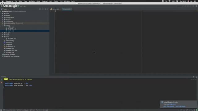 Разработка веб-приложений на Nuxt.js [GeekBrains] смотреть онлайн