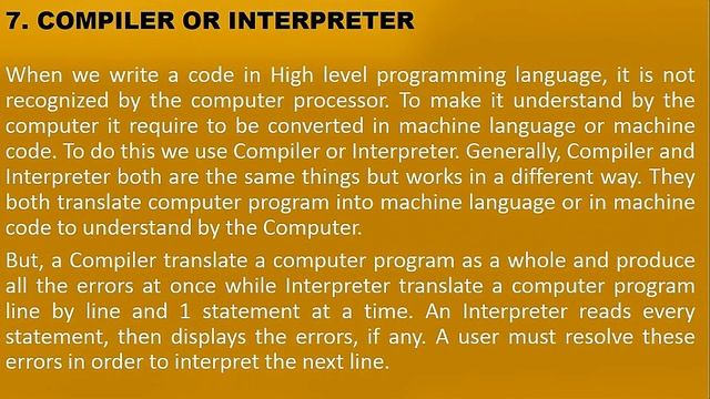 COMPILER OR INTERPRETER | JAVA COMPILER | DIFFERENCE BETWEEN COMPILER AND INTERPRETER смотреть онлайн